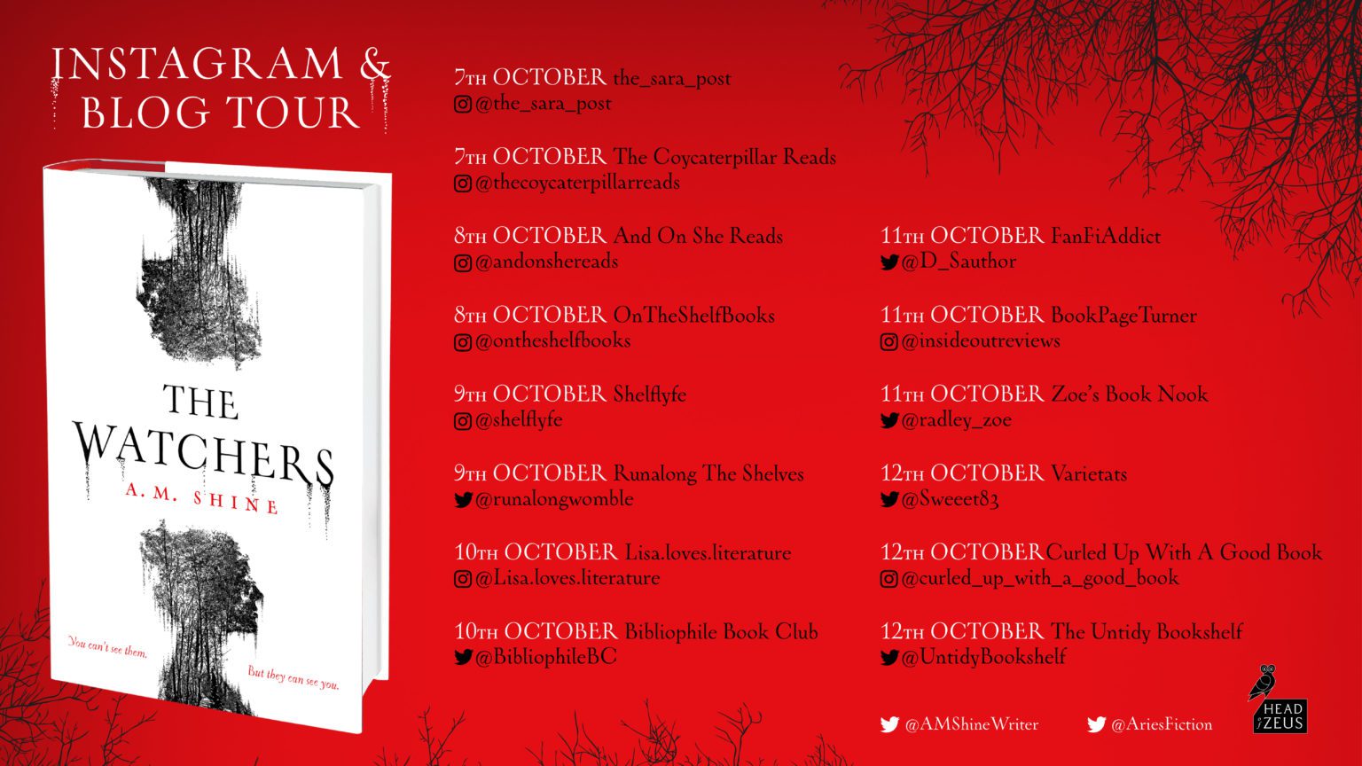 Review The Watchers by A. M. Shine FanFiAddict