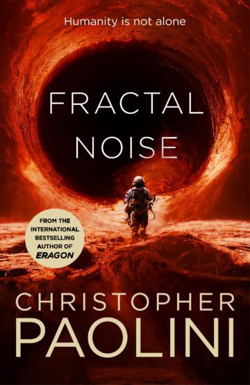 The cover for Fractal Noise by Christopher Paolini