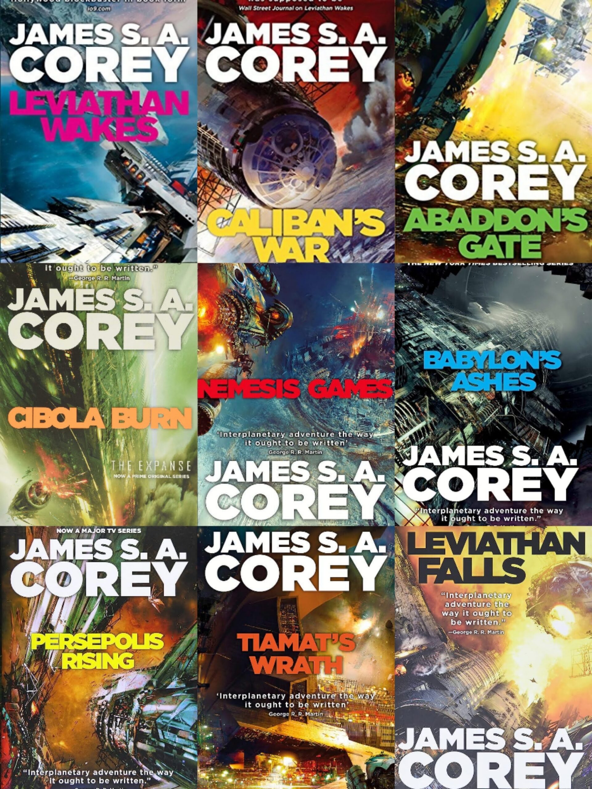 Series Review: The Expanse by James S.A. Corey