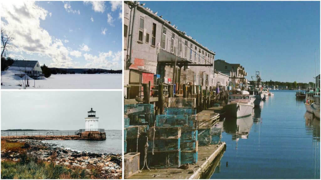 Photos of and around Portland, Maine.