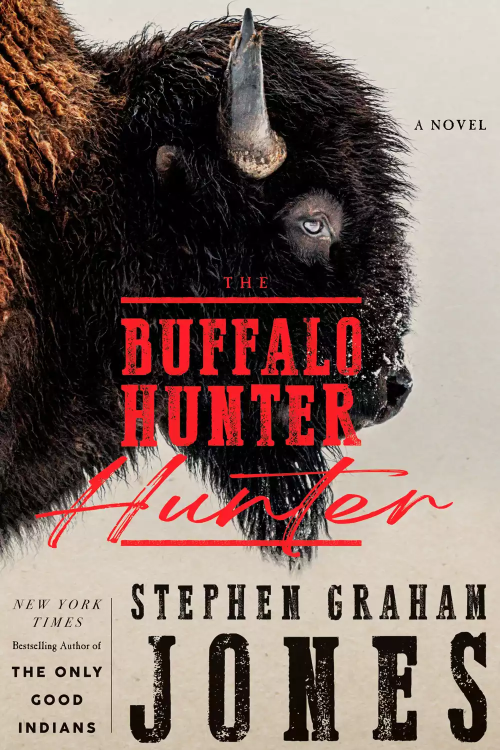 Cover art for The Buffalo Hunter Hunter by Stephen Graham Jones