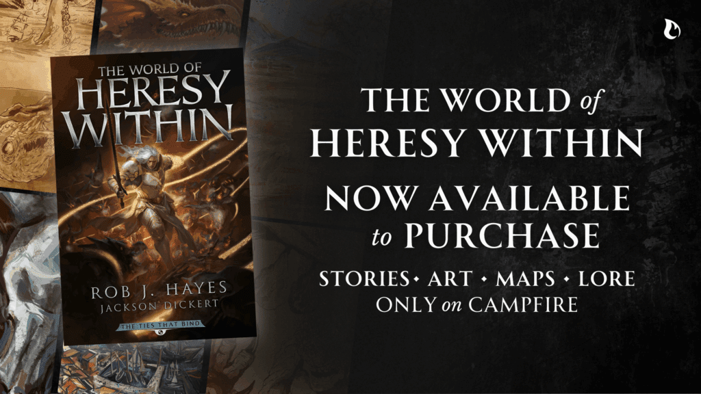 The World of Heresy Within by Rob J. Hayes