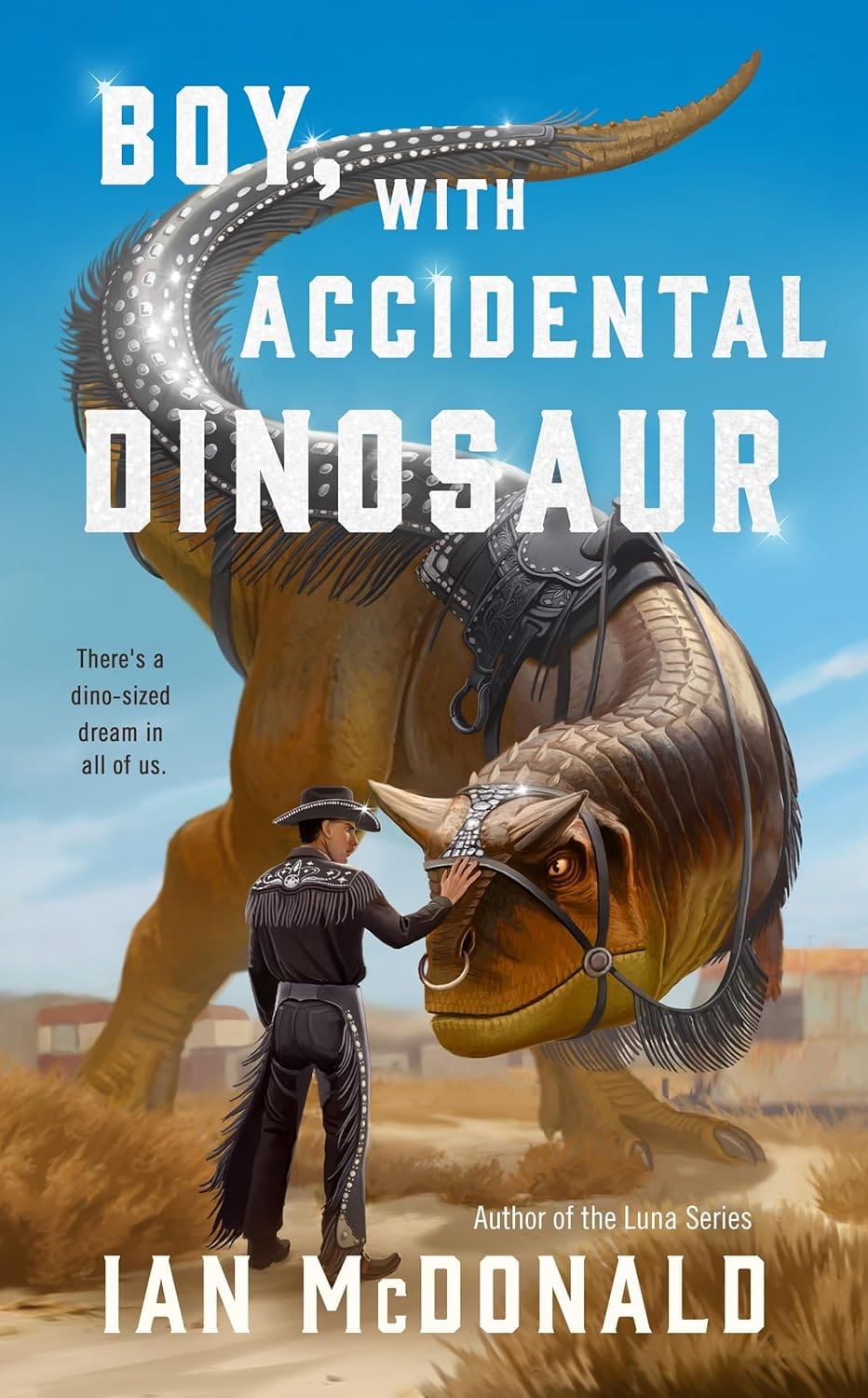 Boy, with Accidental Dinosaur by Ian McDonald